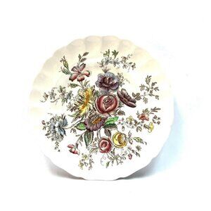 Johnson Brothers Dinner Plate (10 inch)  Floral "Sheraton" -Vintage